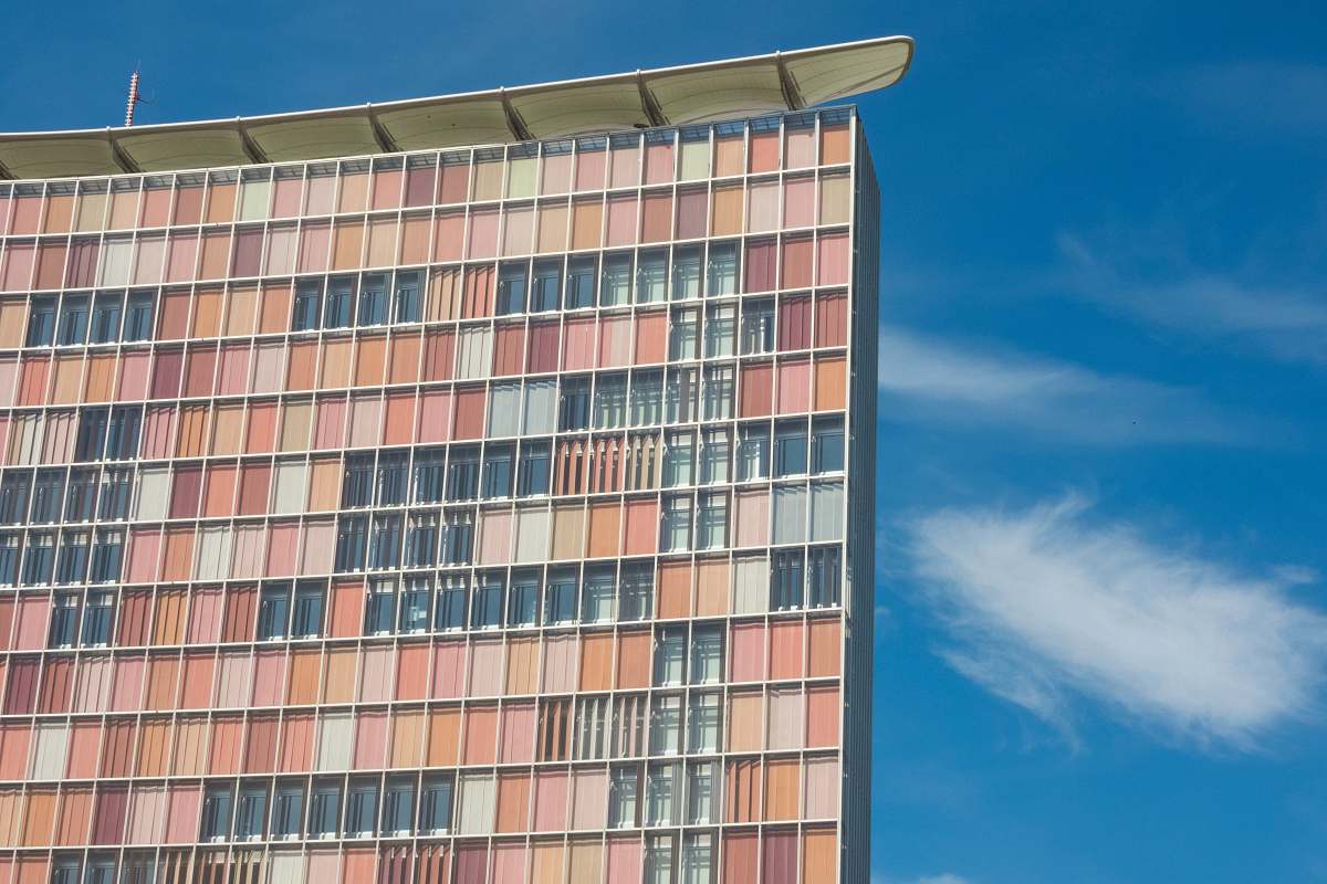 housing brown building during daytime condo