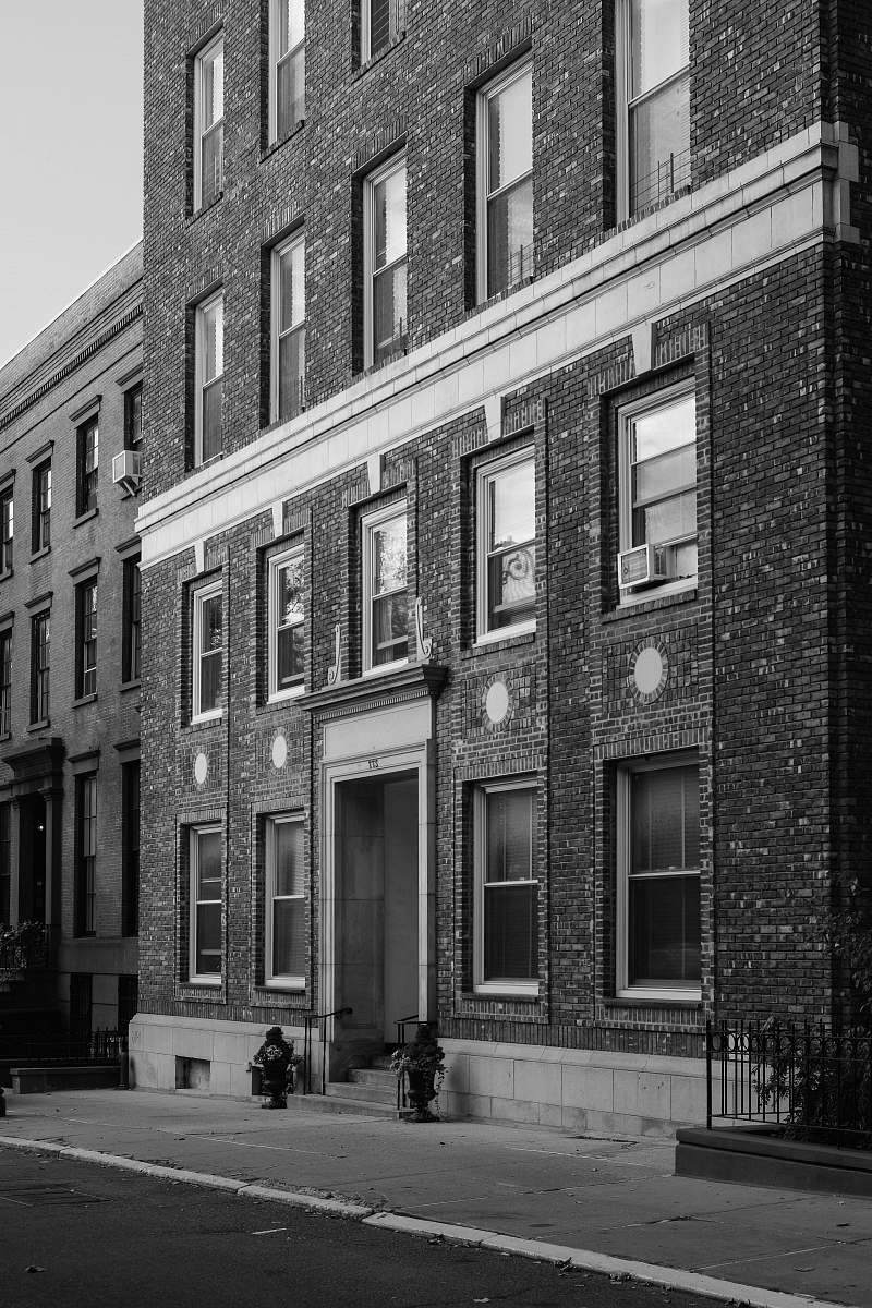 building grayscale photo of building black-and-white