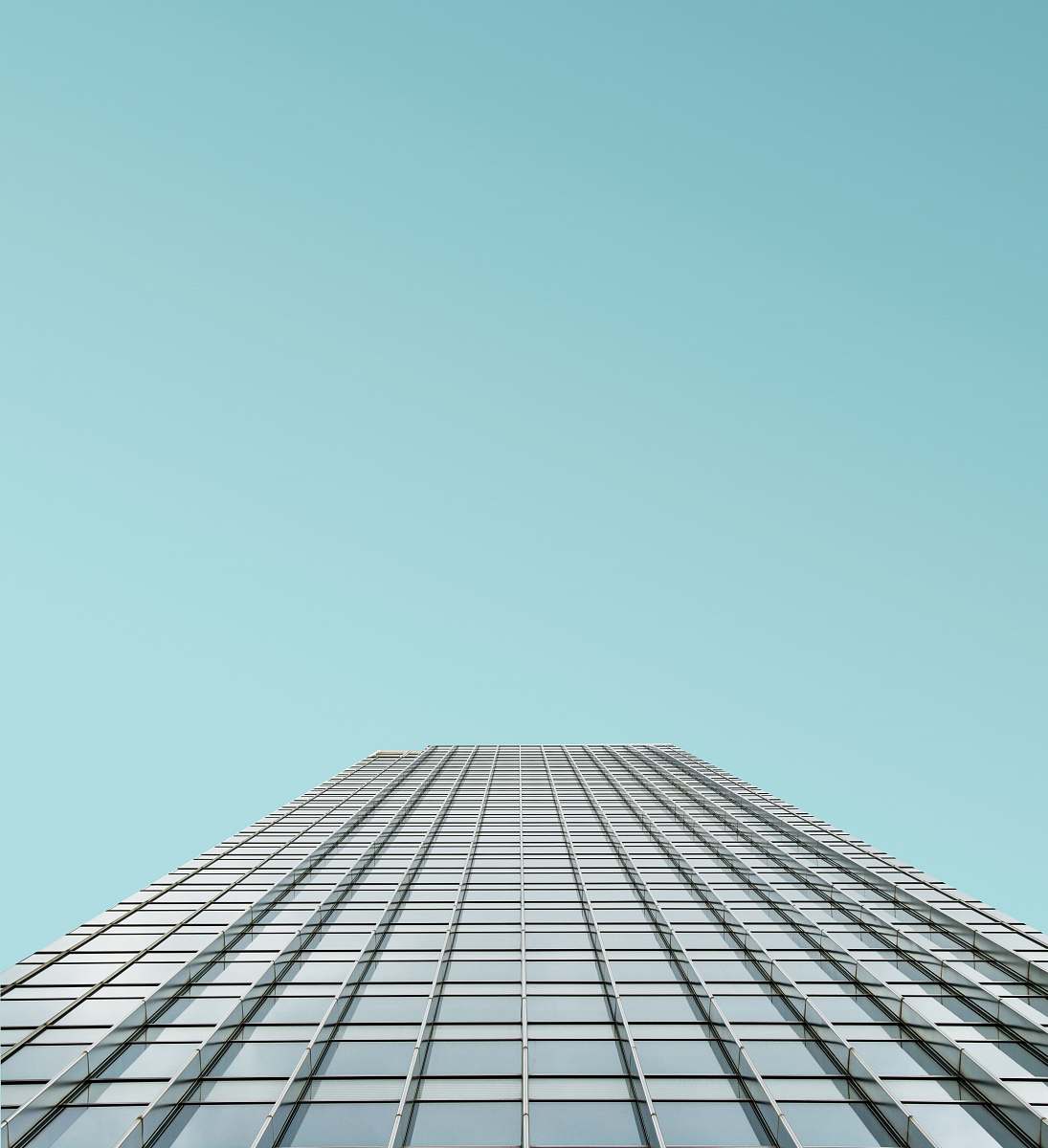 architecture low angle photography of glass building skyscraper