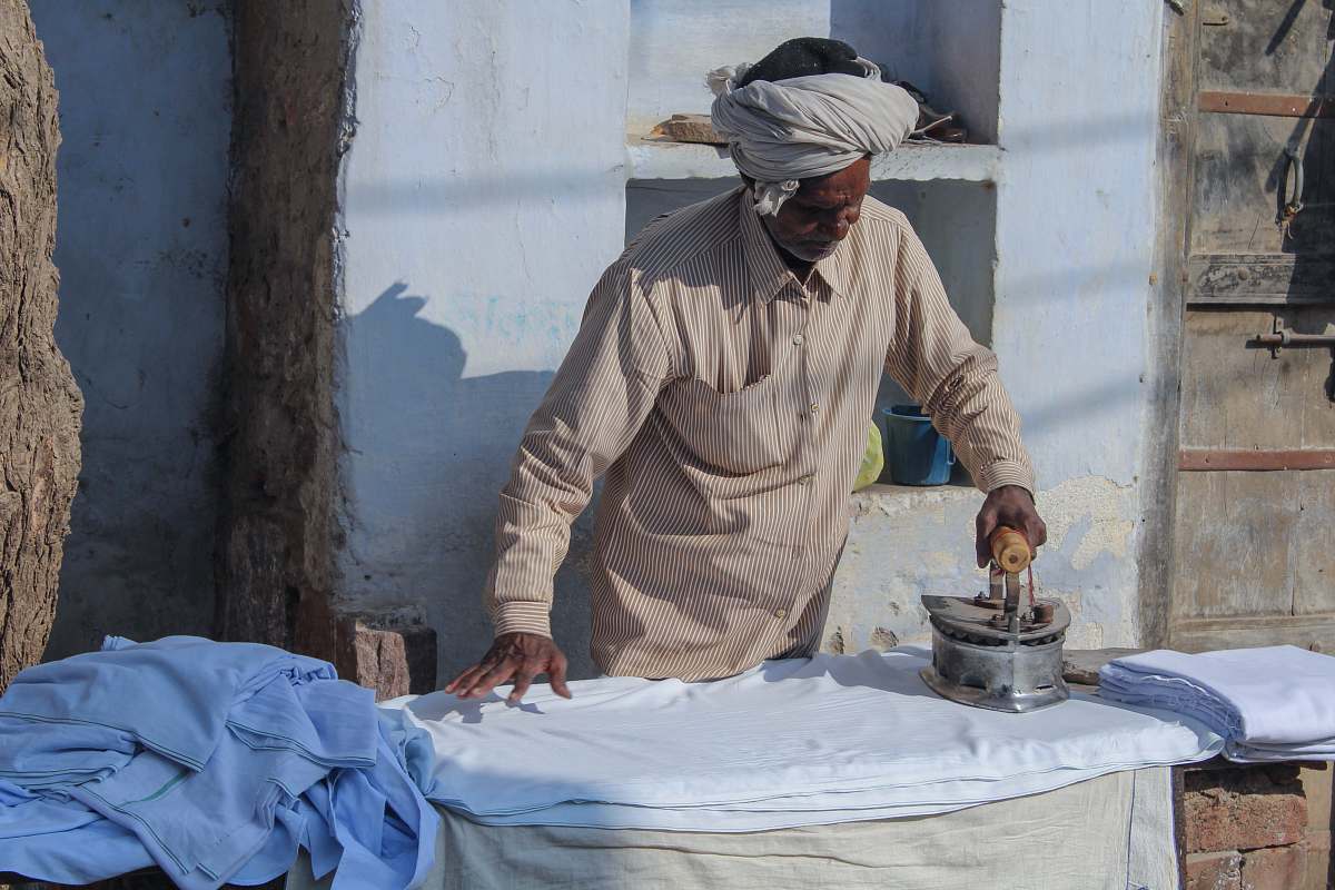 apparel woman ironing clothes human