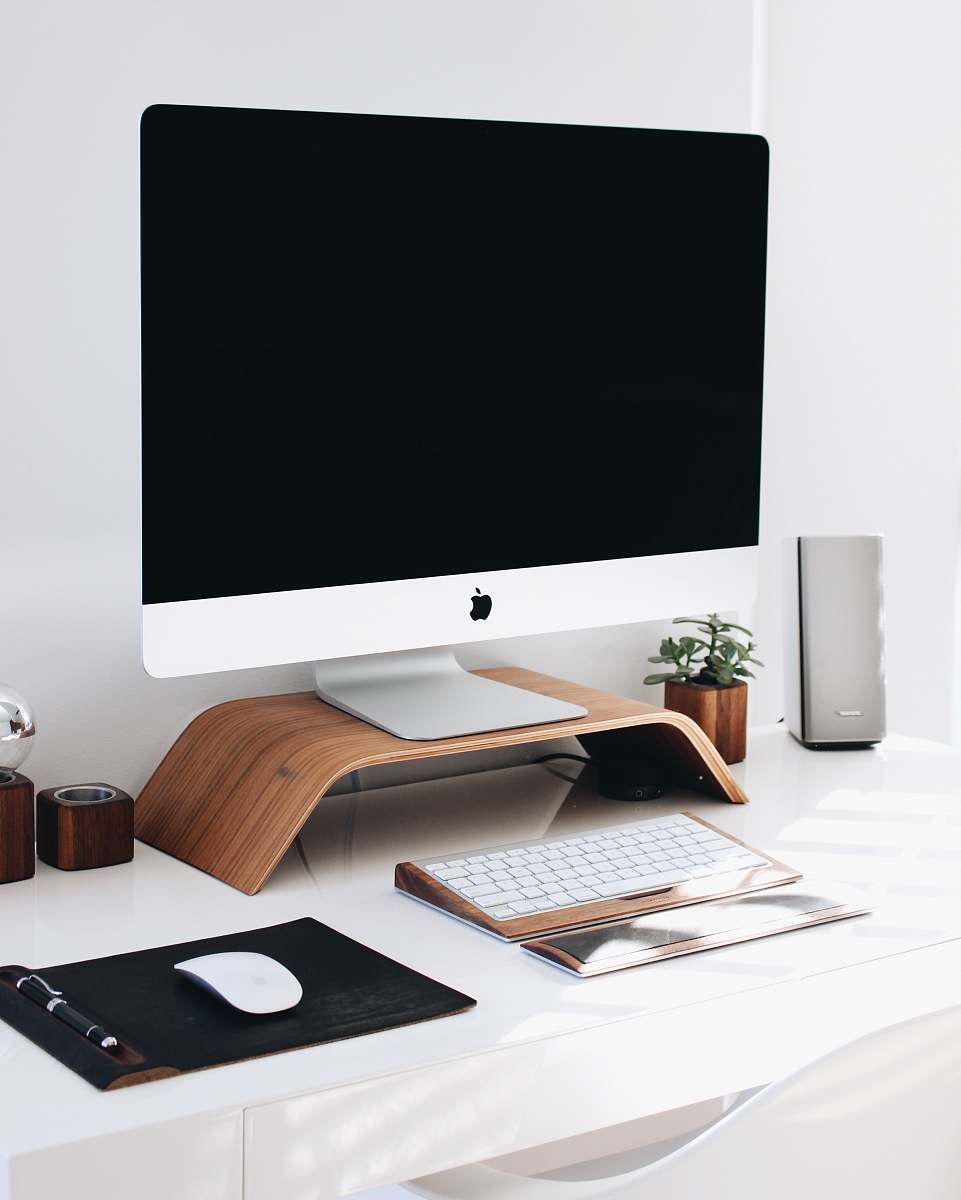 office white iMac design