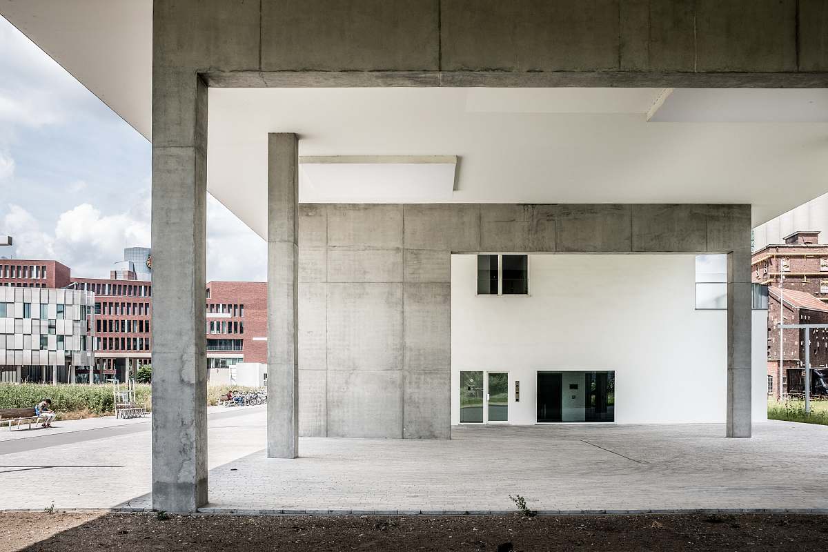 leuven white and brown concrete building belgium