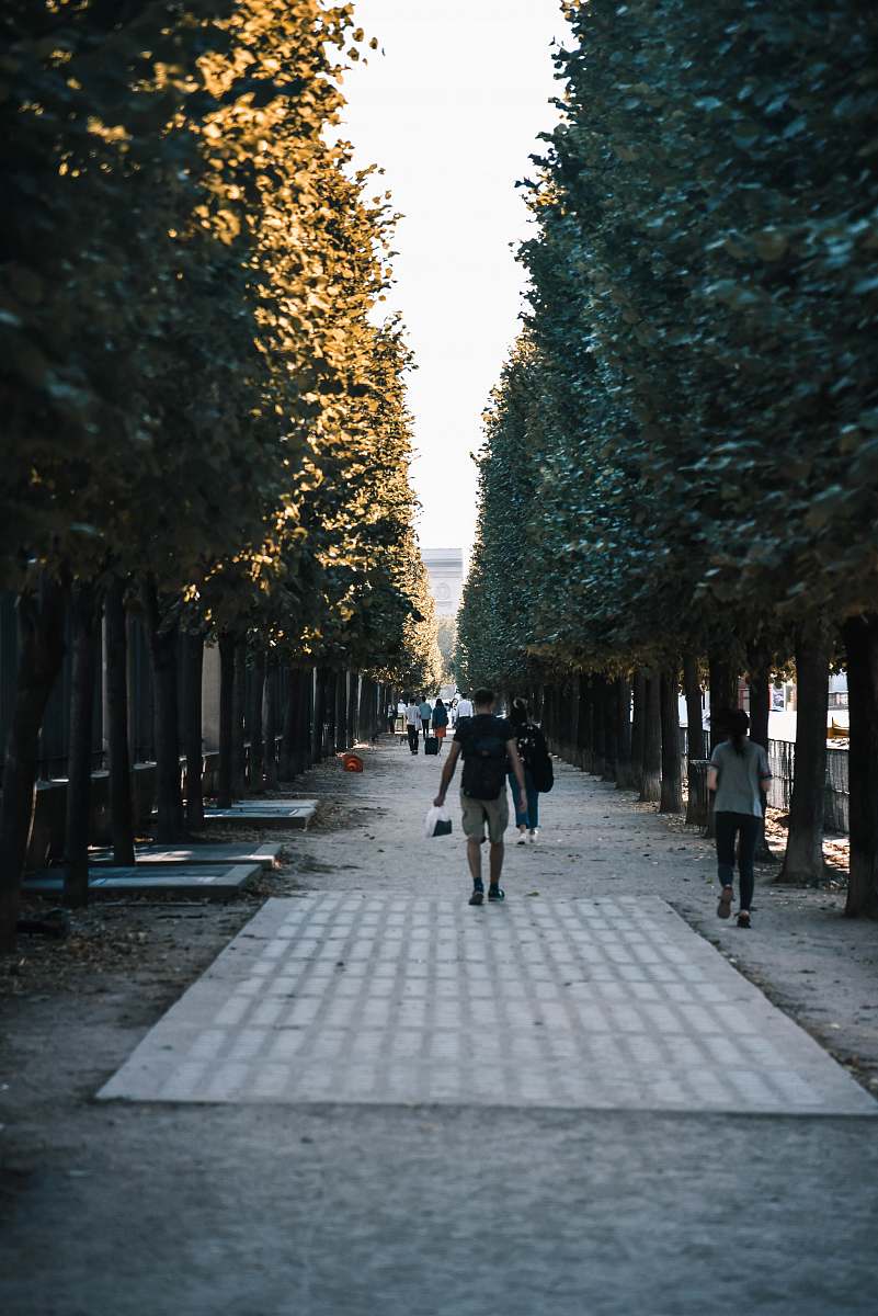 person people walking near walkway running shoes pedestrian