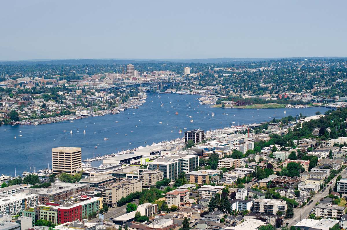 nature city and bay during day outdoors