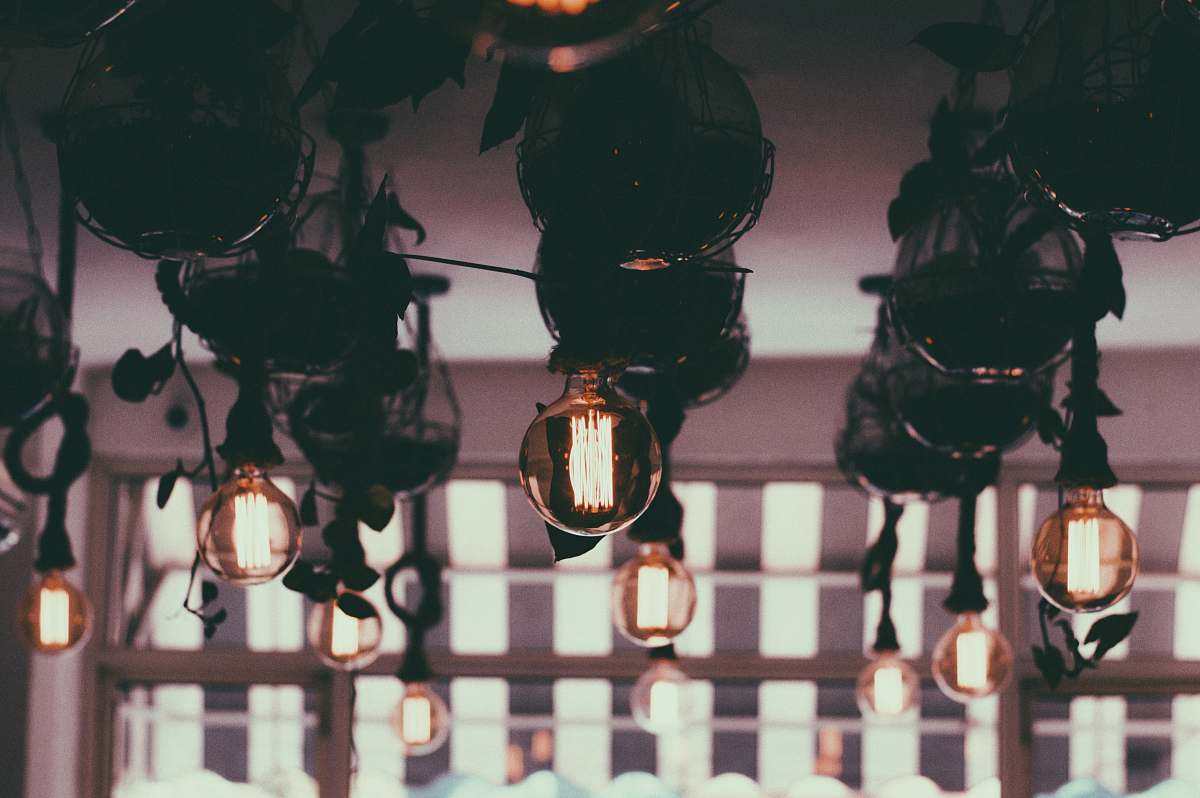 glow pendant lamp lot filament