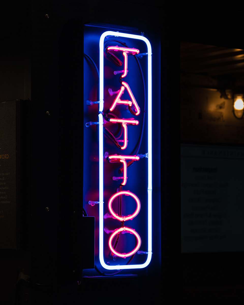 neon Tattoo neon signage sign