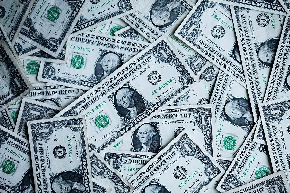 dollar 1 U.S.A dollar banknotes united states