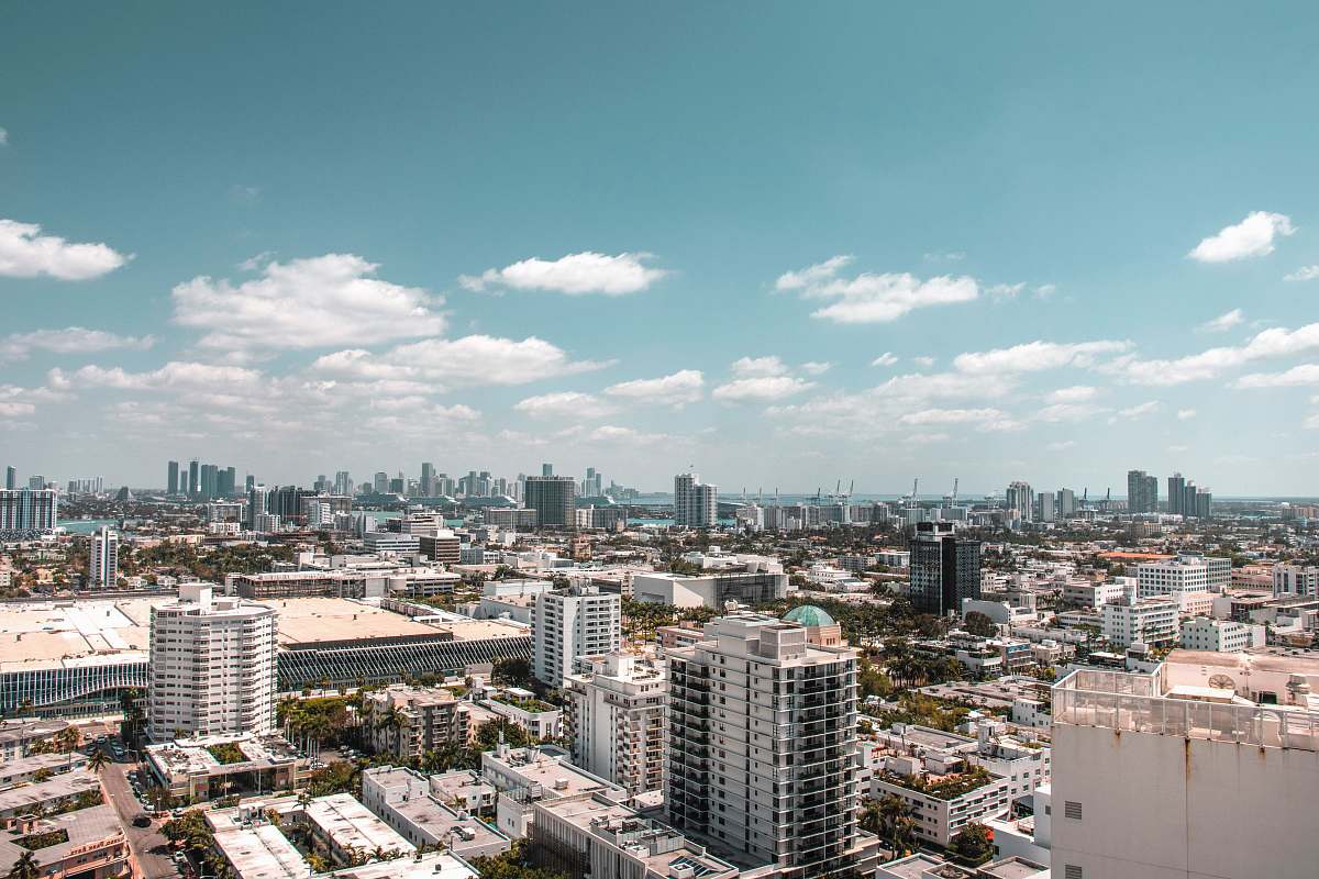 landscape aerial photography of buildings outdoors