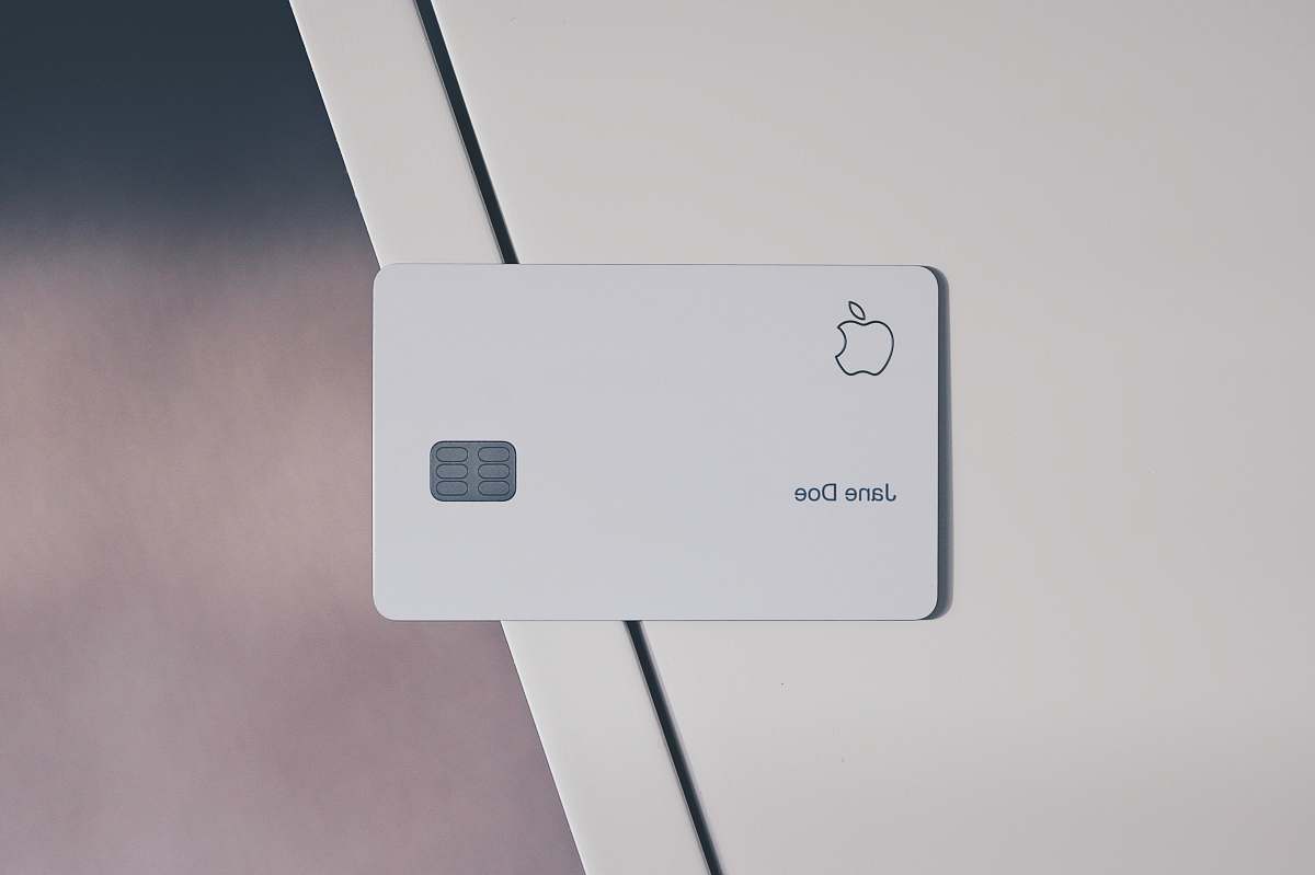 electronics white Apple card mobile phone