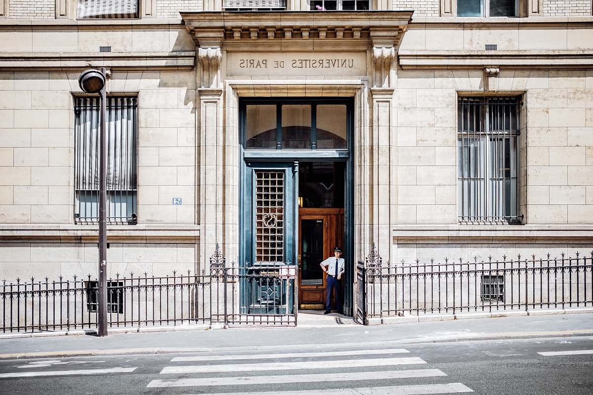 Paris Universites De Paris Building France Image Free Photo