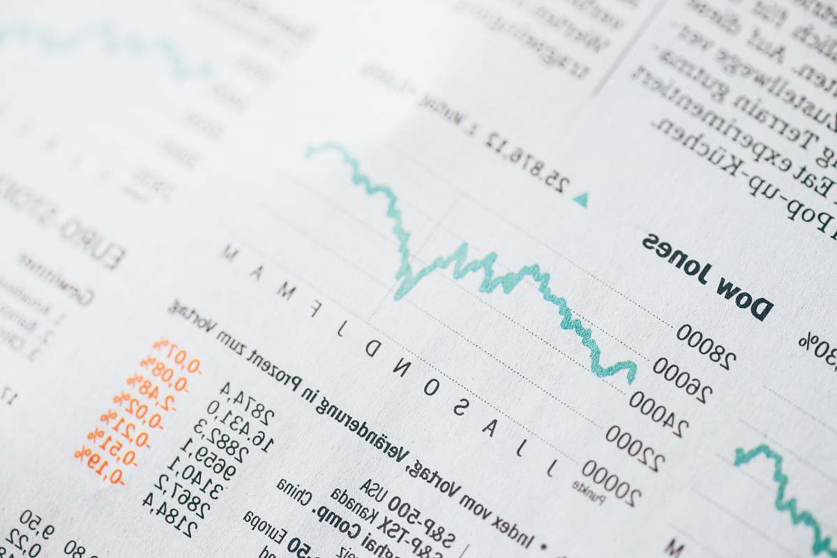 equity white printed poster stock exchange