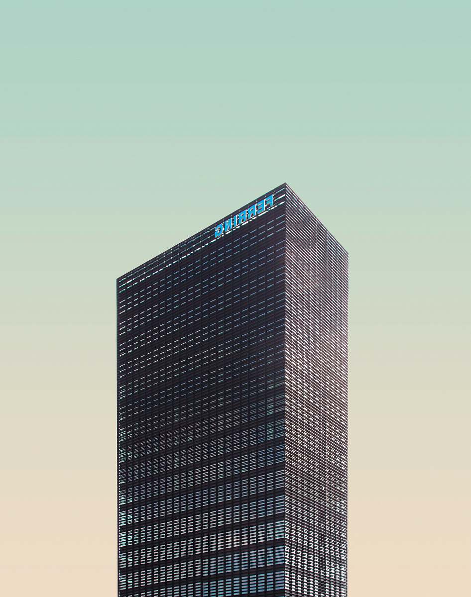 urban black high-rise building high rise