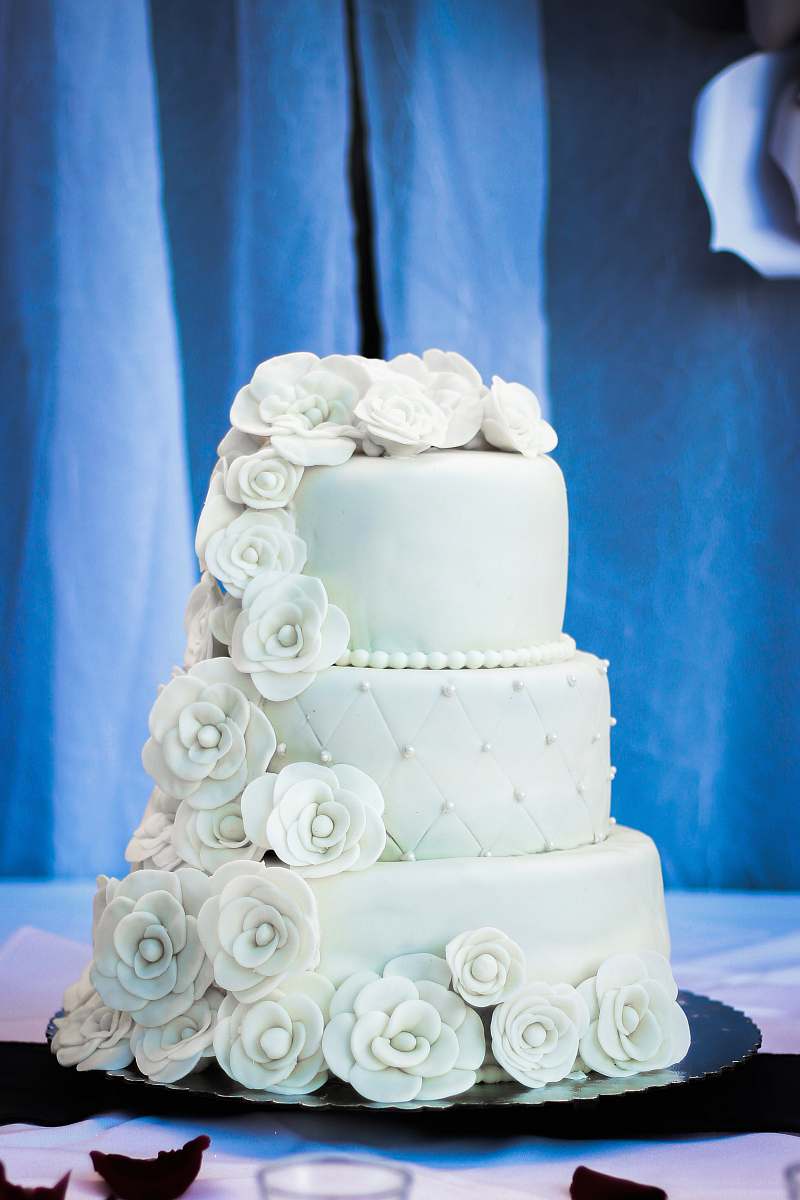 food 3-tier cake dessert