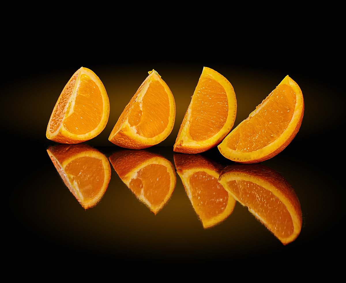 fruit 4 sliced orange fruits citrus fruit