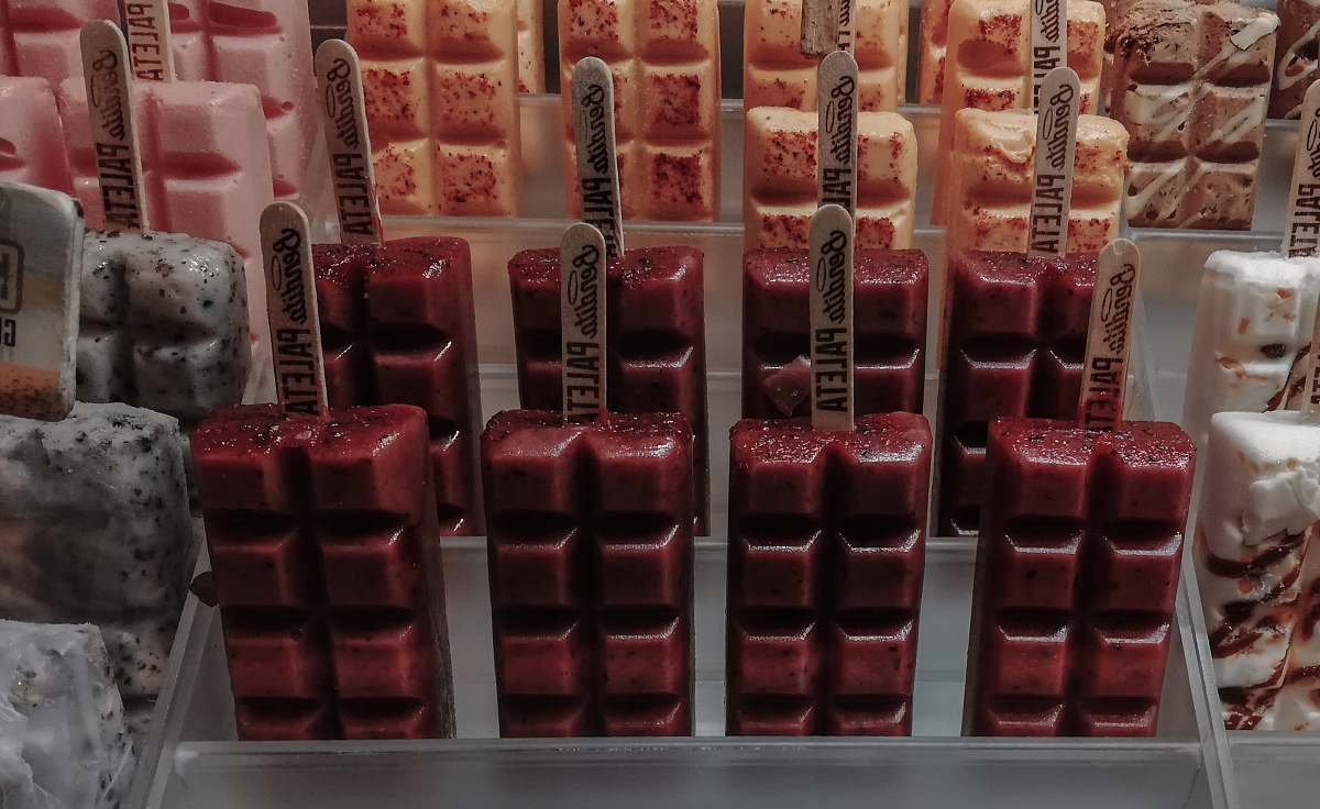 confectionery assorted-colored chocolate bars sweets