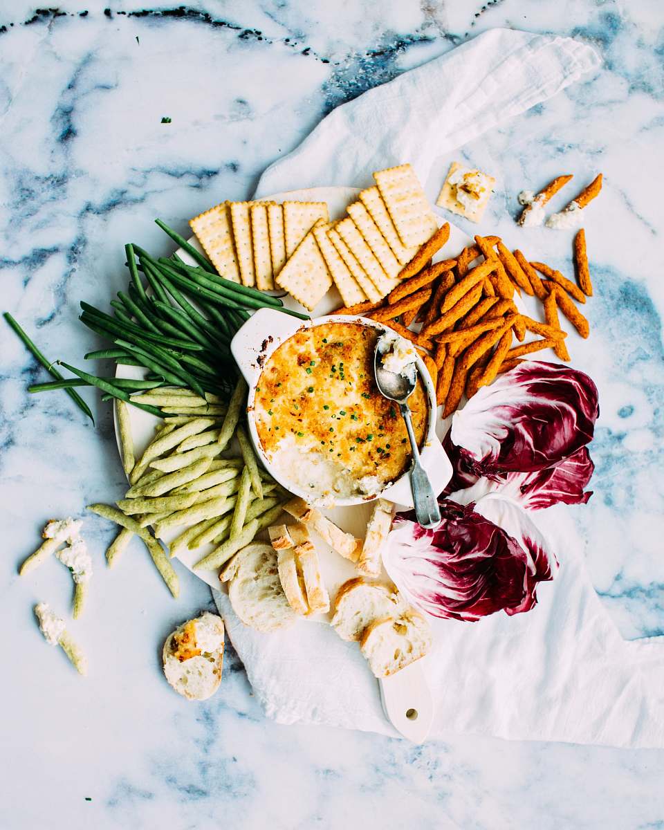 marble assorted food on white ceramic plate flatlay