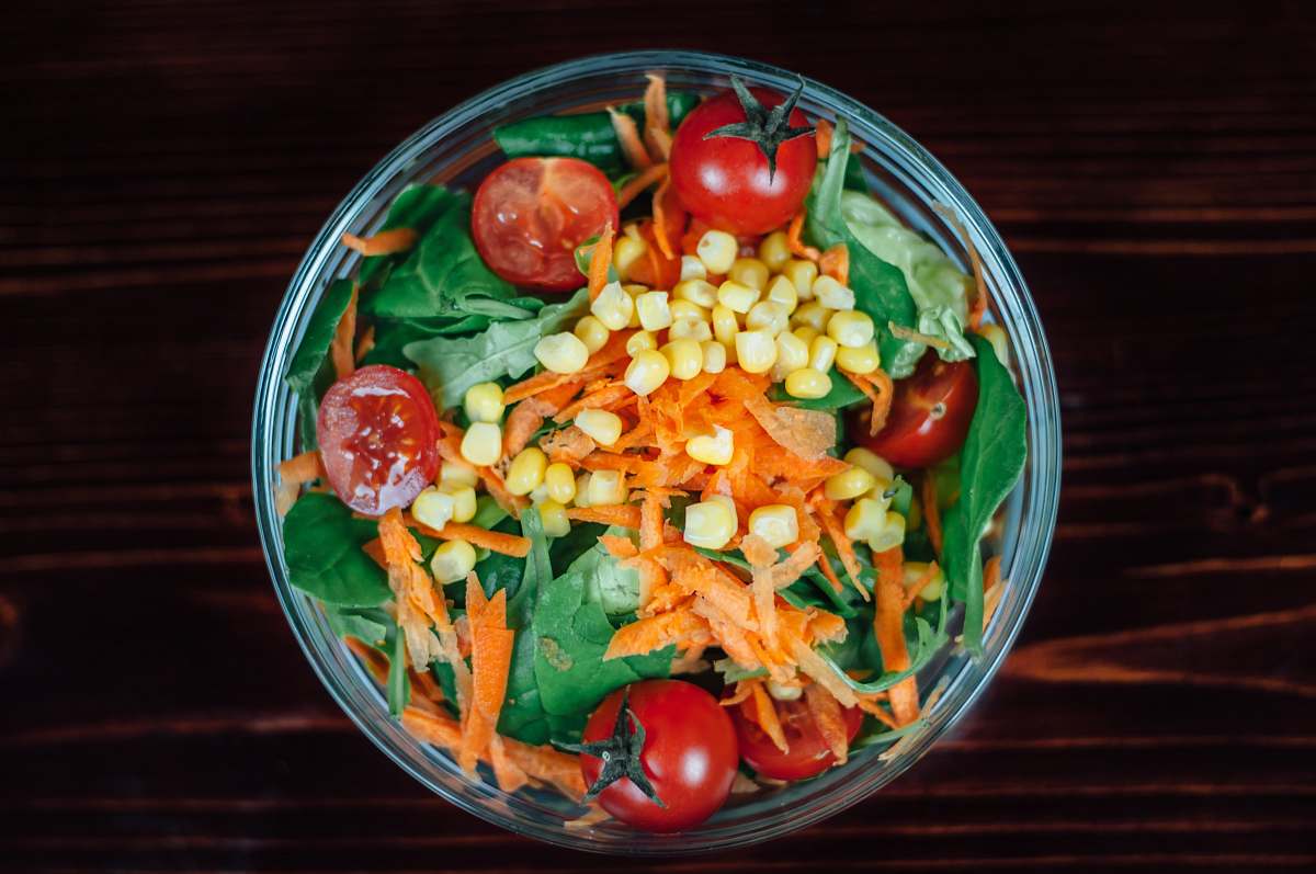 bowl assorted vegetable dish healthy
