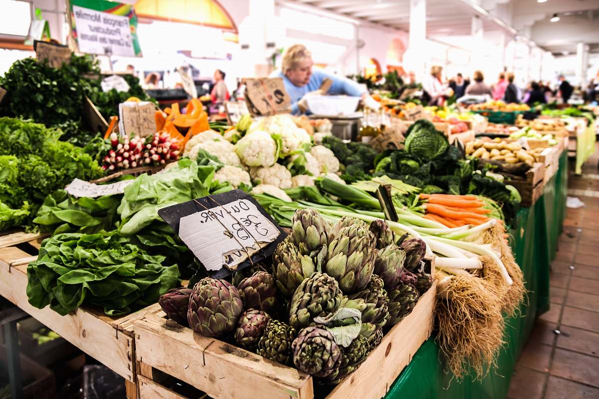 artichoke assorted vegetable lot produce