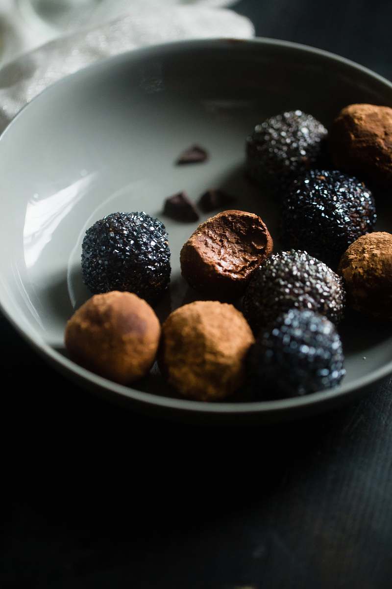 pebble baked pastry on gray ceramic bowl bean