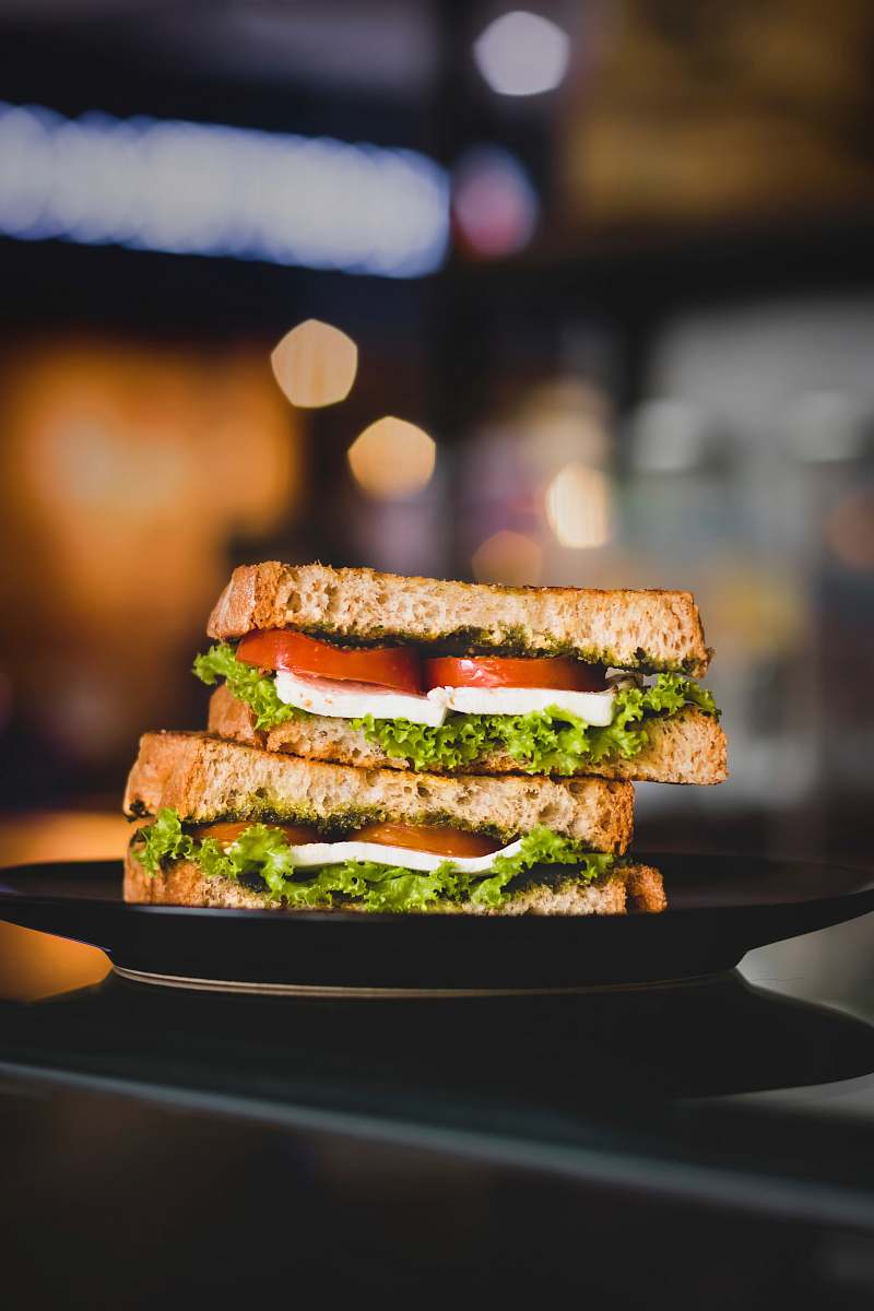 sandwich black plate with sandwich quezon city