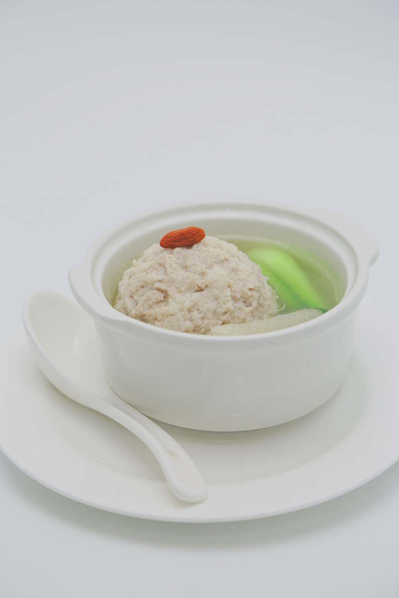 creme bowl of food cream
