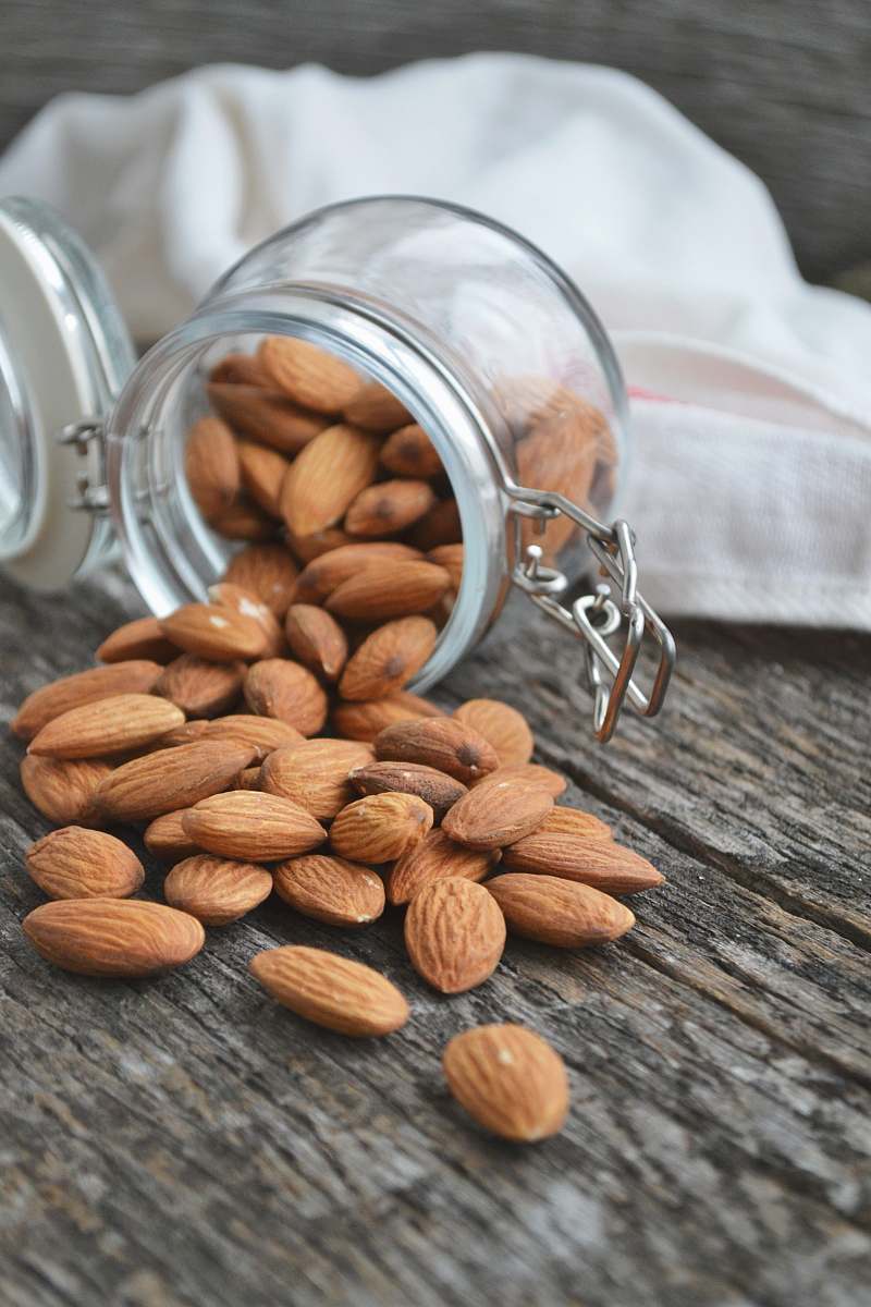 nut close up photo of Almonds almond
