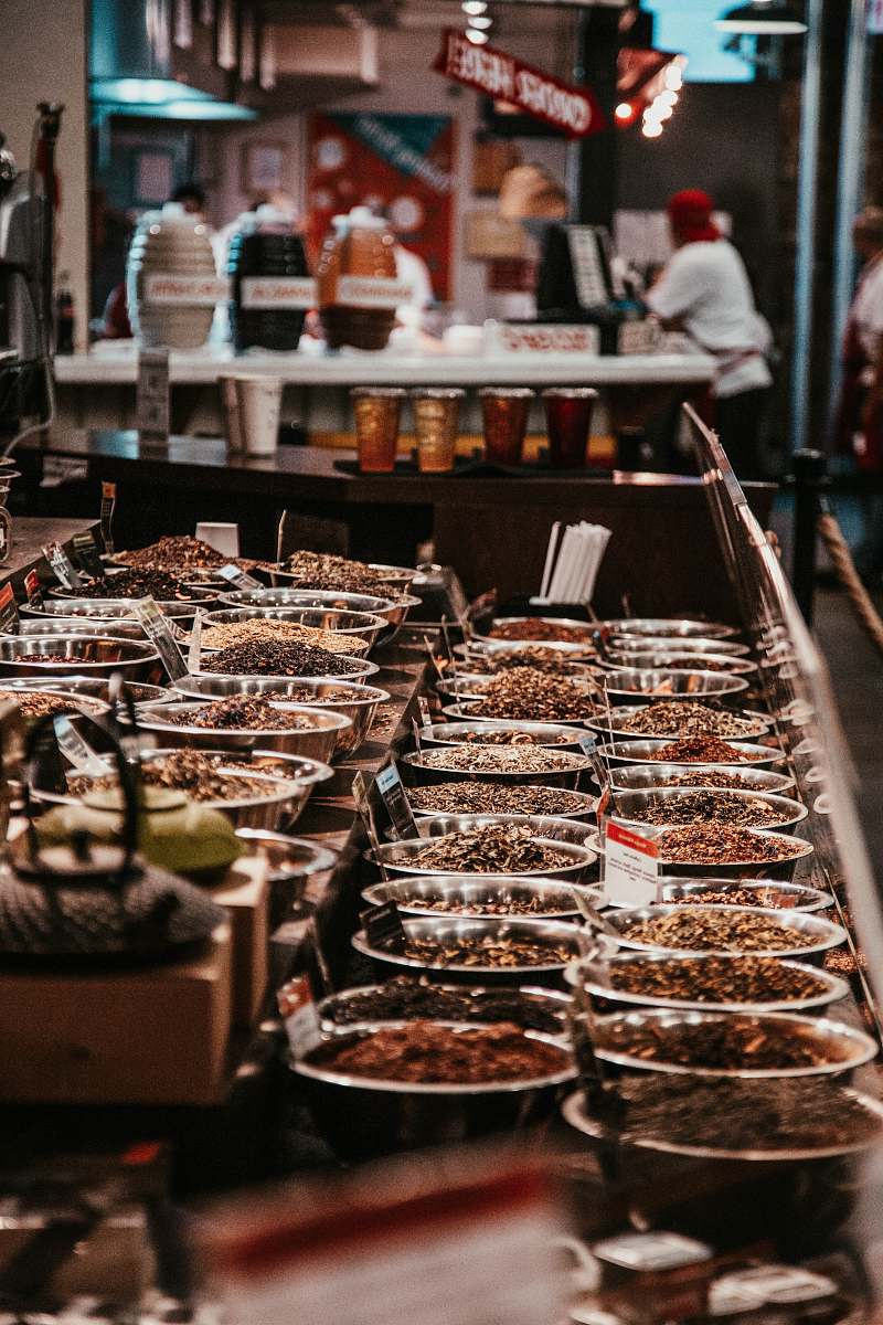 meal cooked food on display restaurant