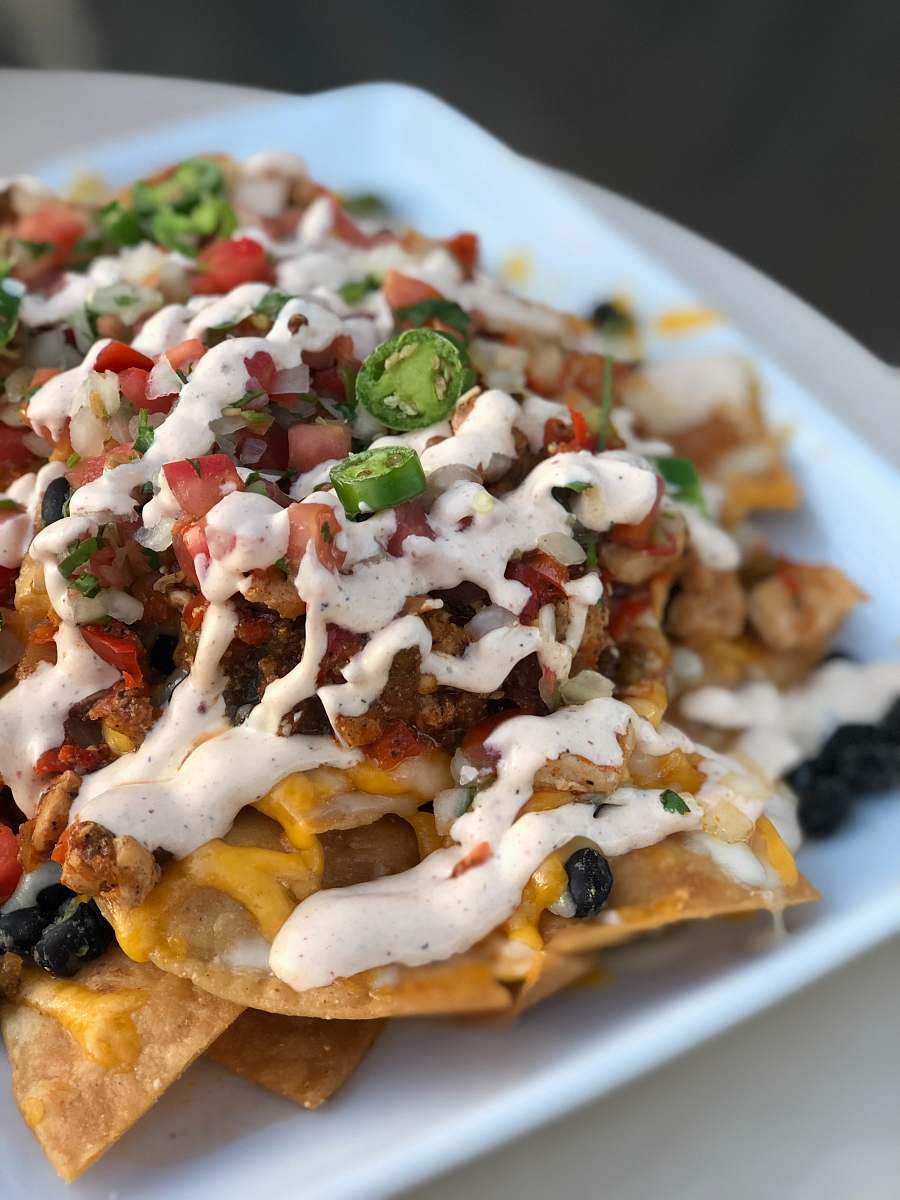 nachos cooked tacos cove bar