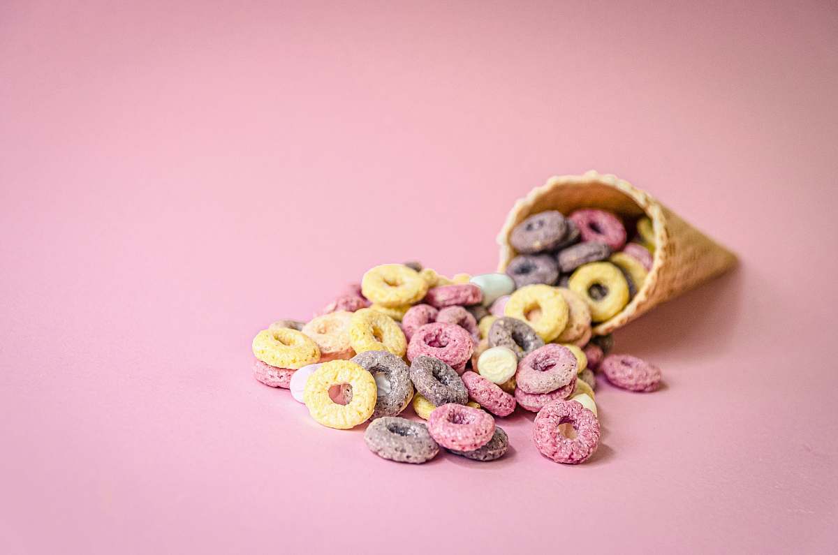 confectionery frooty loops sweets
