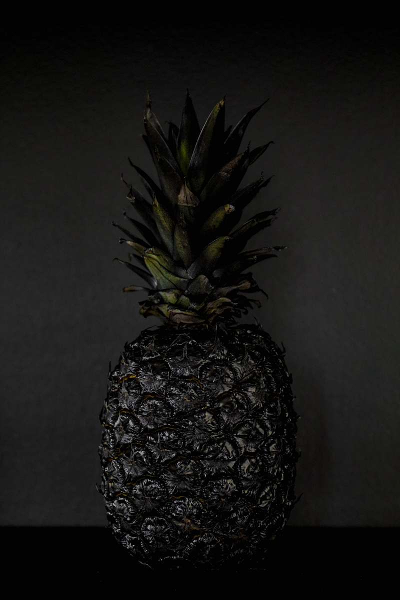 fruit green and gray pineapple fruit pineapple