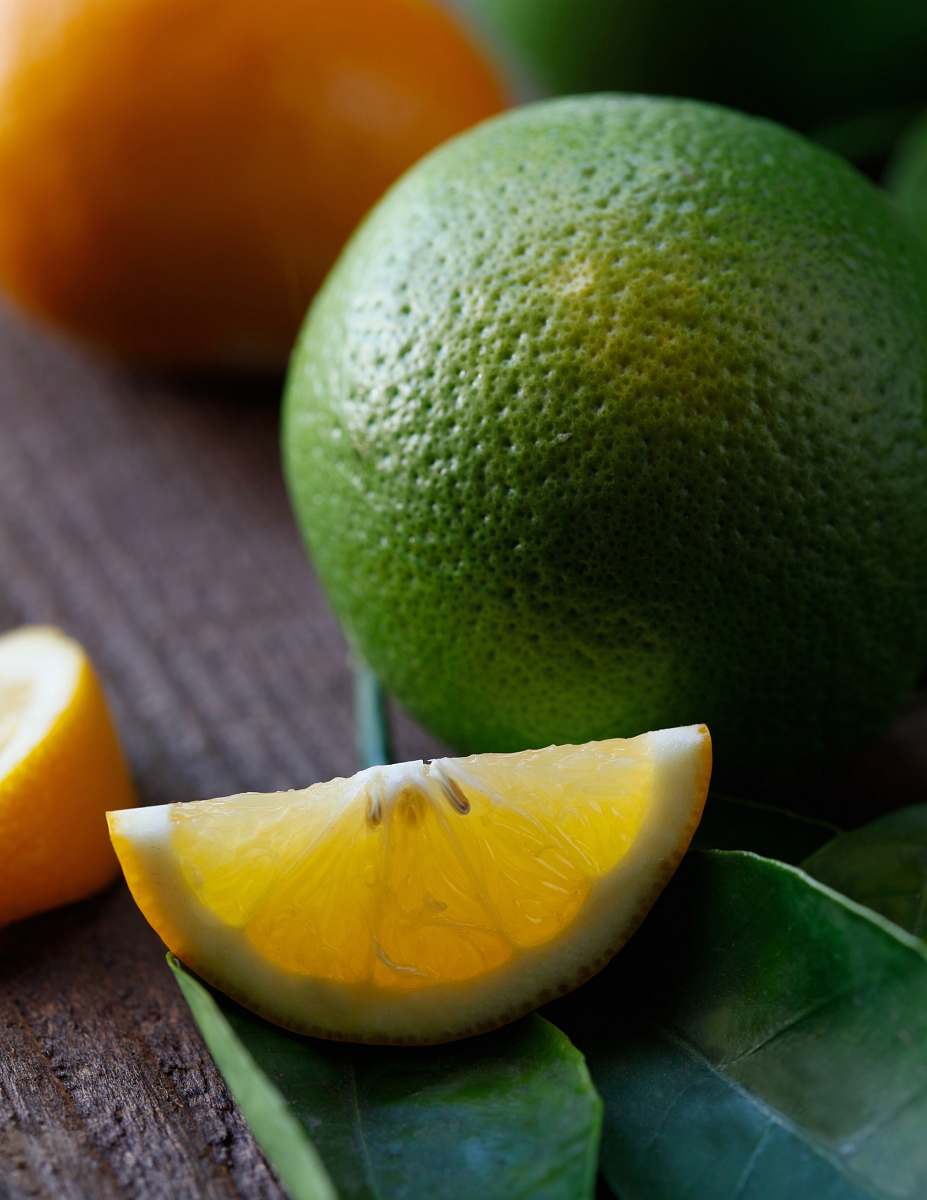 fruit green lime citrus fruit