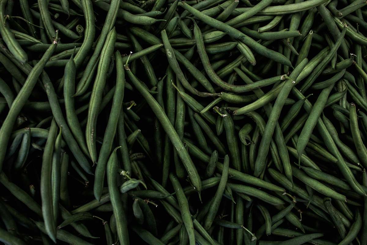 vegetable green string beans produce