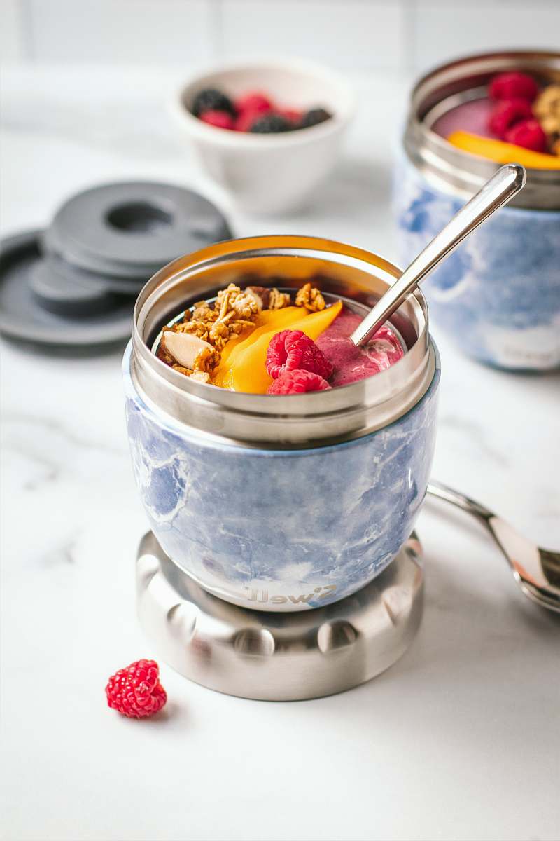 dessert jar of fruits jar