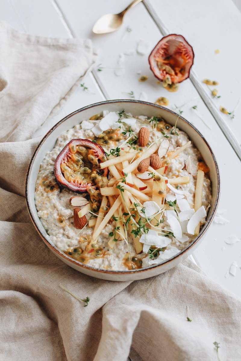 bowl photo of bowl with cooked food on table vermicelli