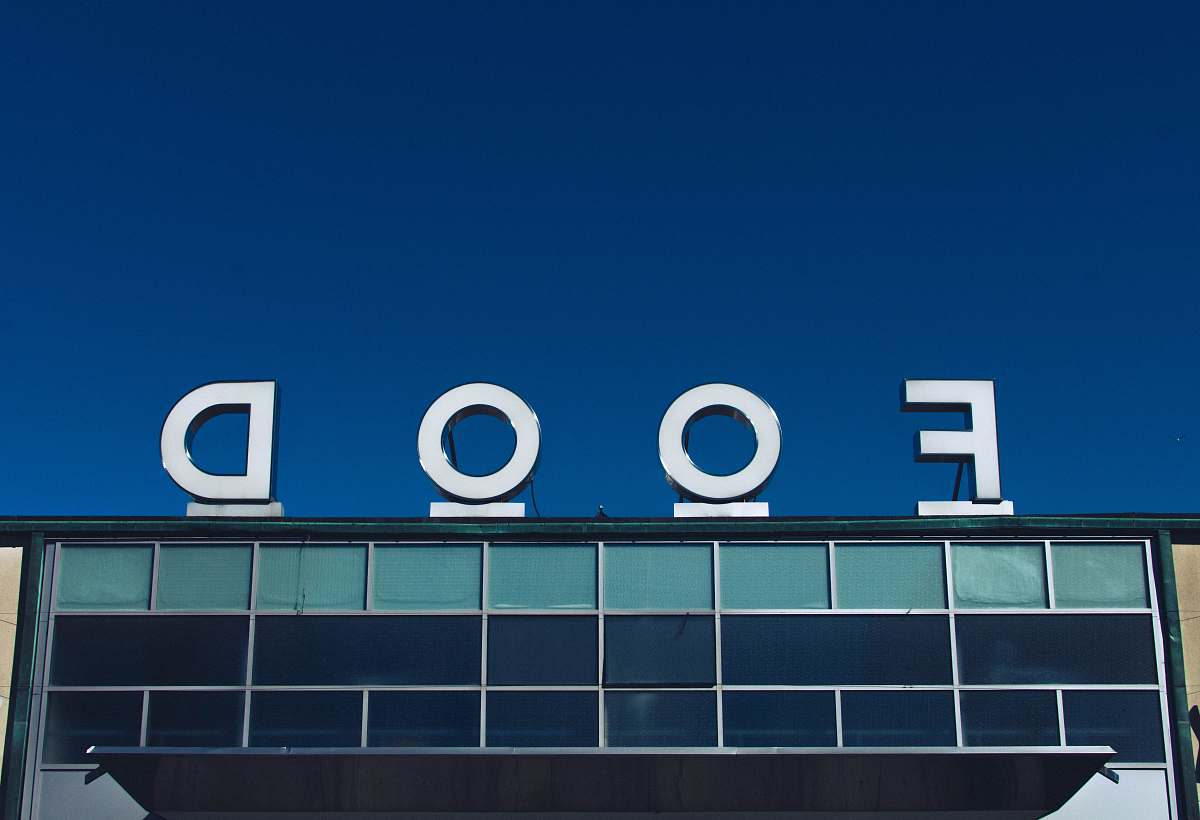 toronto photo of white Food signage canada