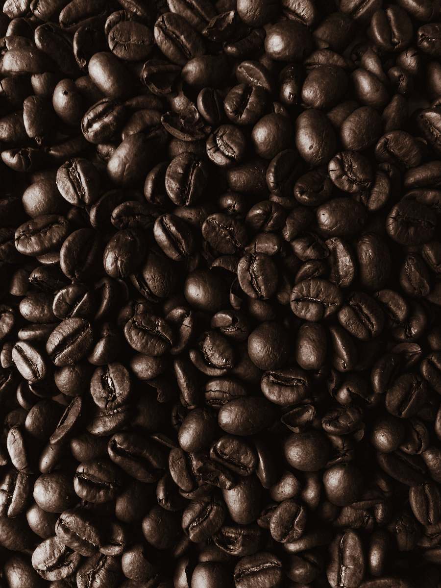 produce pile of coffee beans bean