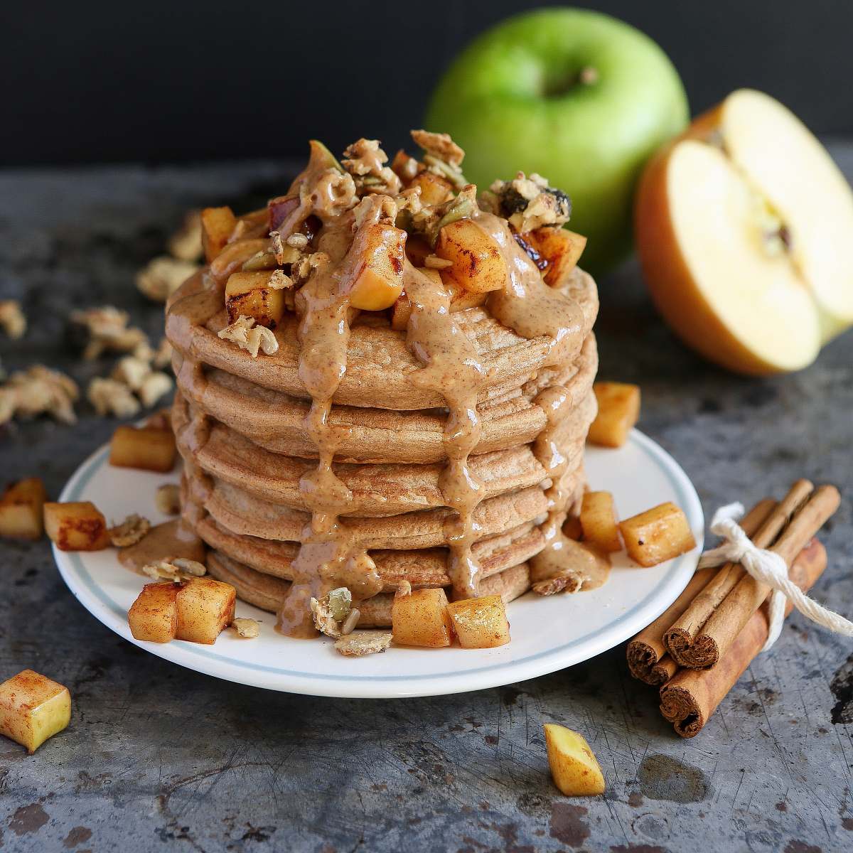 bread pile of cookies with cinnamon sticks pancake