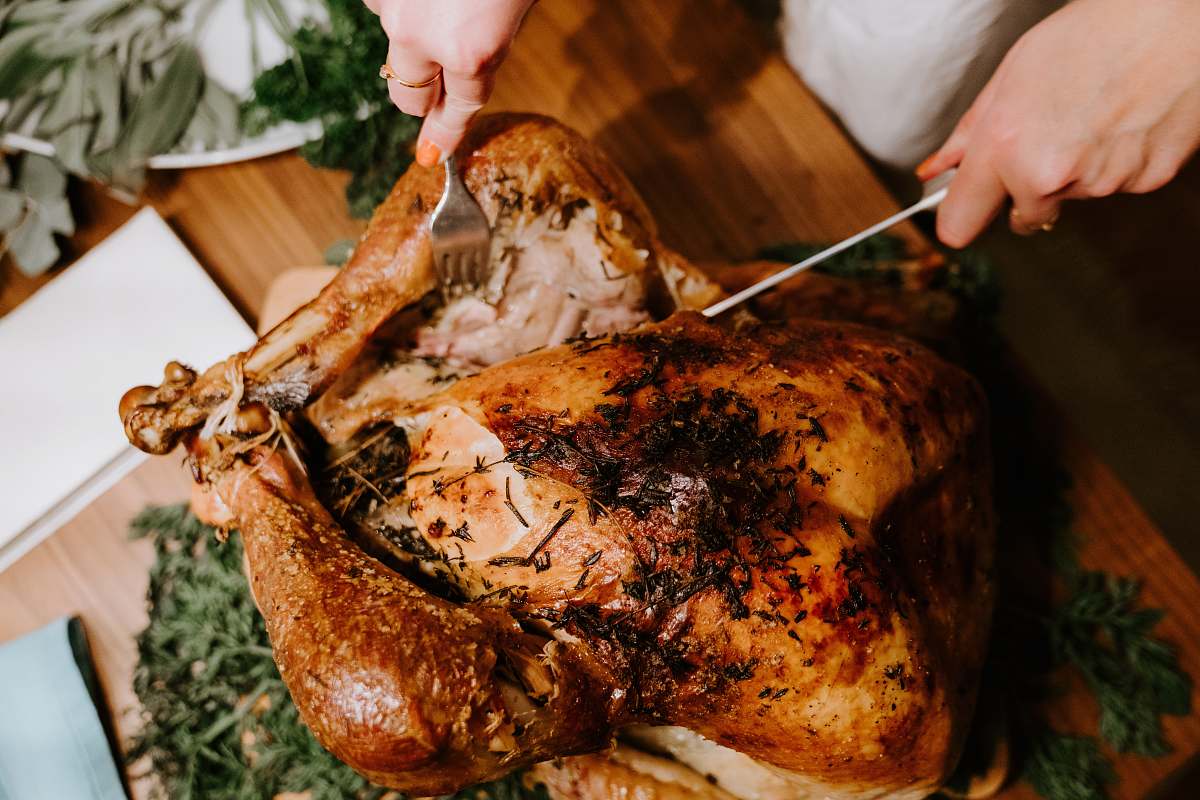 dinner roasted chicken supper