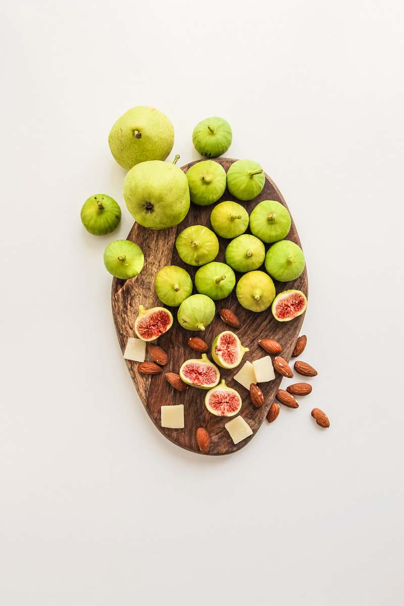 plant round green fruits produce