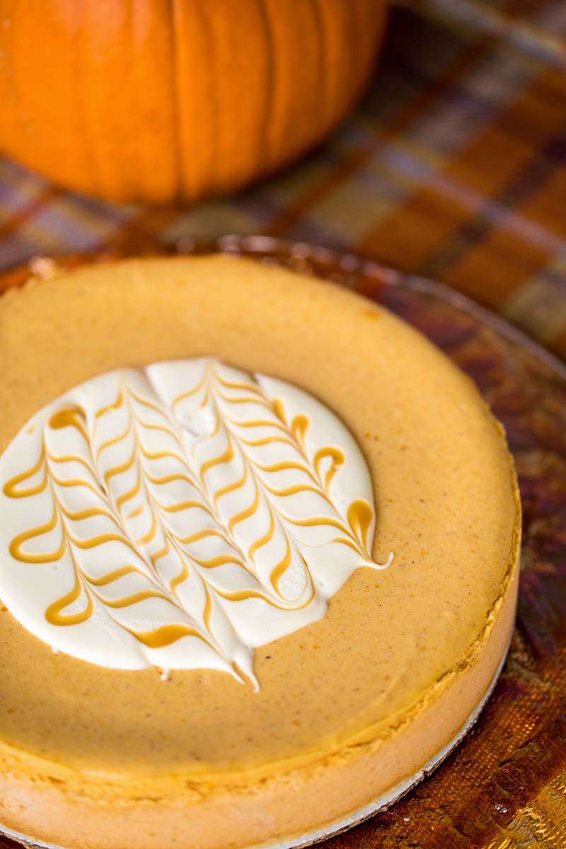 cream round pastry custard