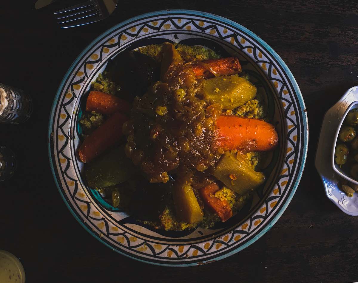 dish sauteed dish served on plate meal