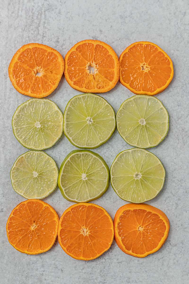 fruit sliced lemons plant