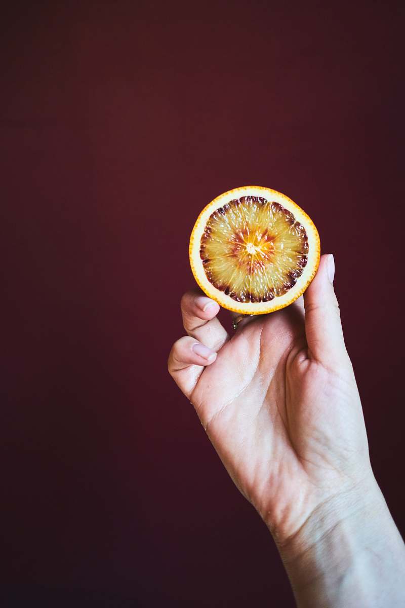 fruit sliced of grapefruit citrus fruit