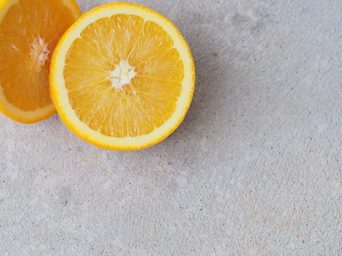 fruit sliced of orange flora
