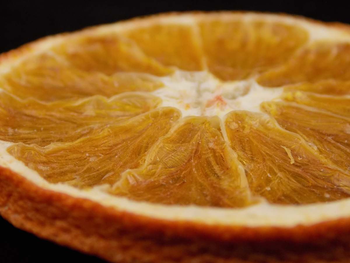 plant sliced orange citrus fruit