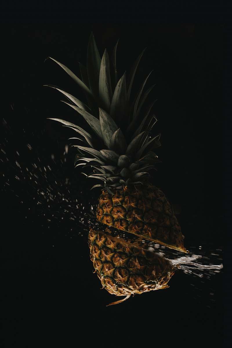 plant sliced pineapple fruit fruit