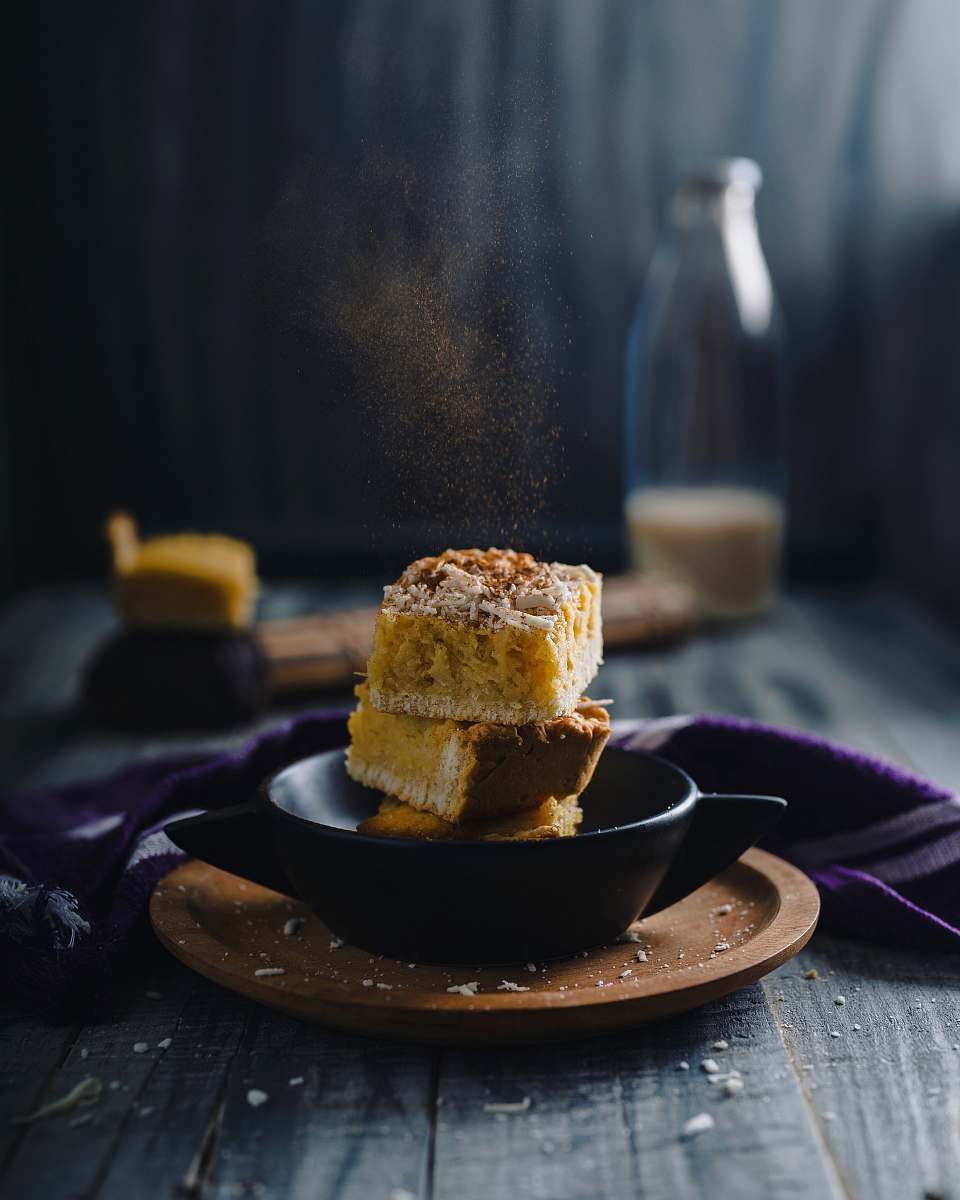 bread stacked of dessert confectionery