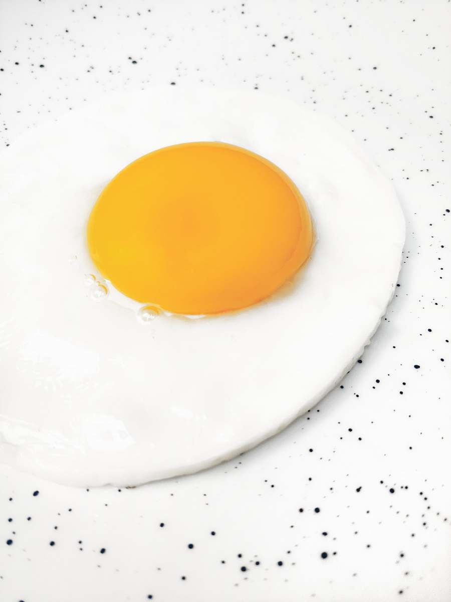 egg sunny side-up egg illustration yellow