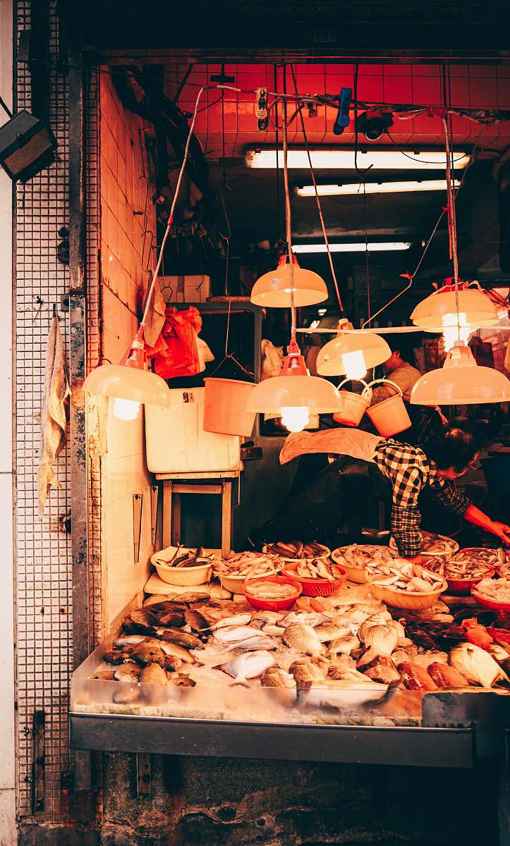 meal turned-on pendant lamps restaurant