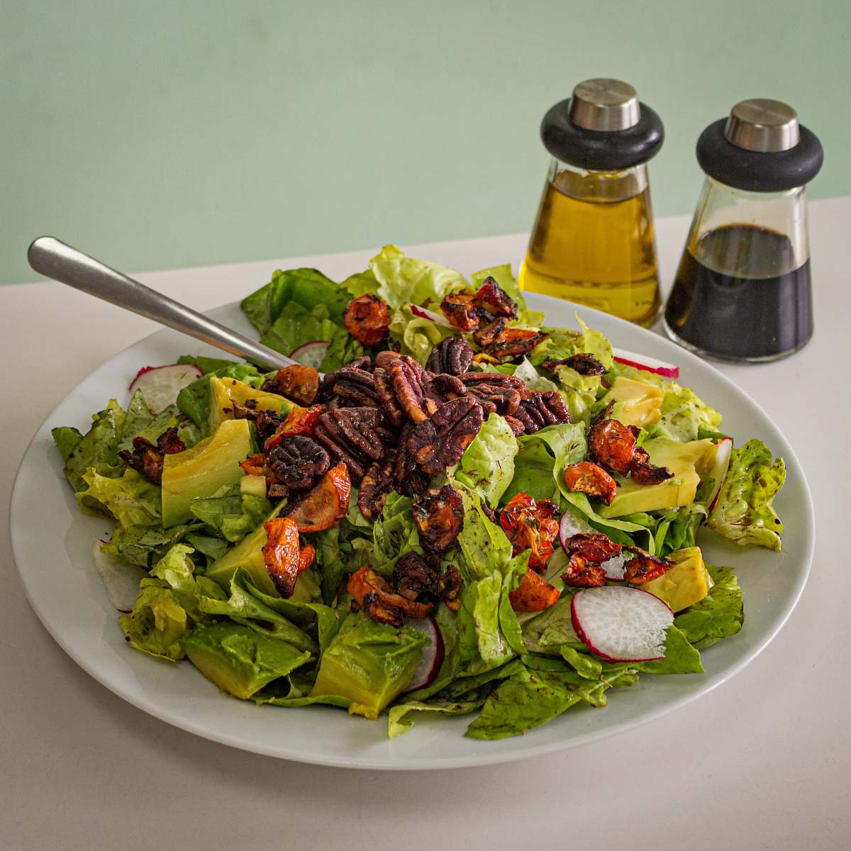 meal vegetable salad dish
